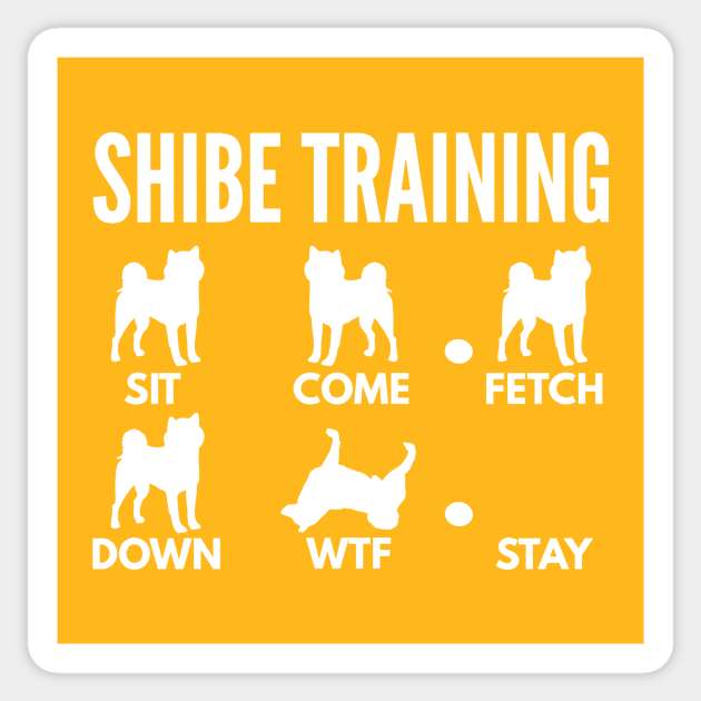 Shiba Inu Training Shibe Dog Tricks Sticker by DoggyStyles